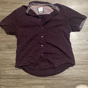 Mens button up shirt size large